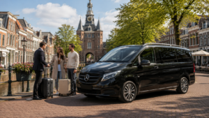 Luxe 8-persoons taxibus in Woerden voor vervoer van en naar Utrecht en Schiphol